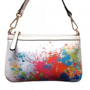 Watercolor Splash Sondra Roberts Handbag,NWT-Boutique